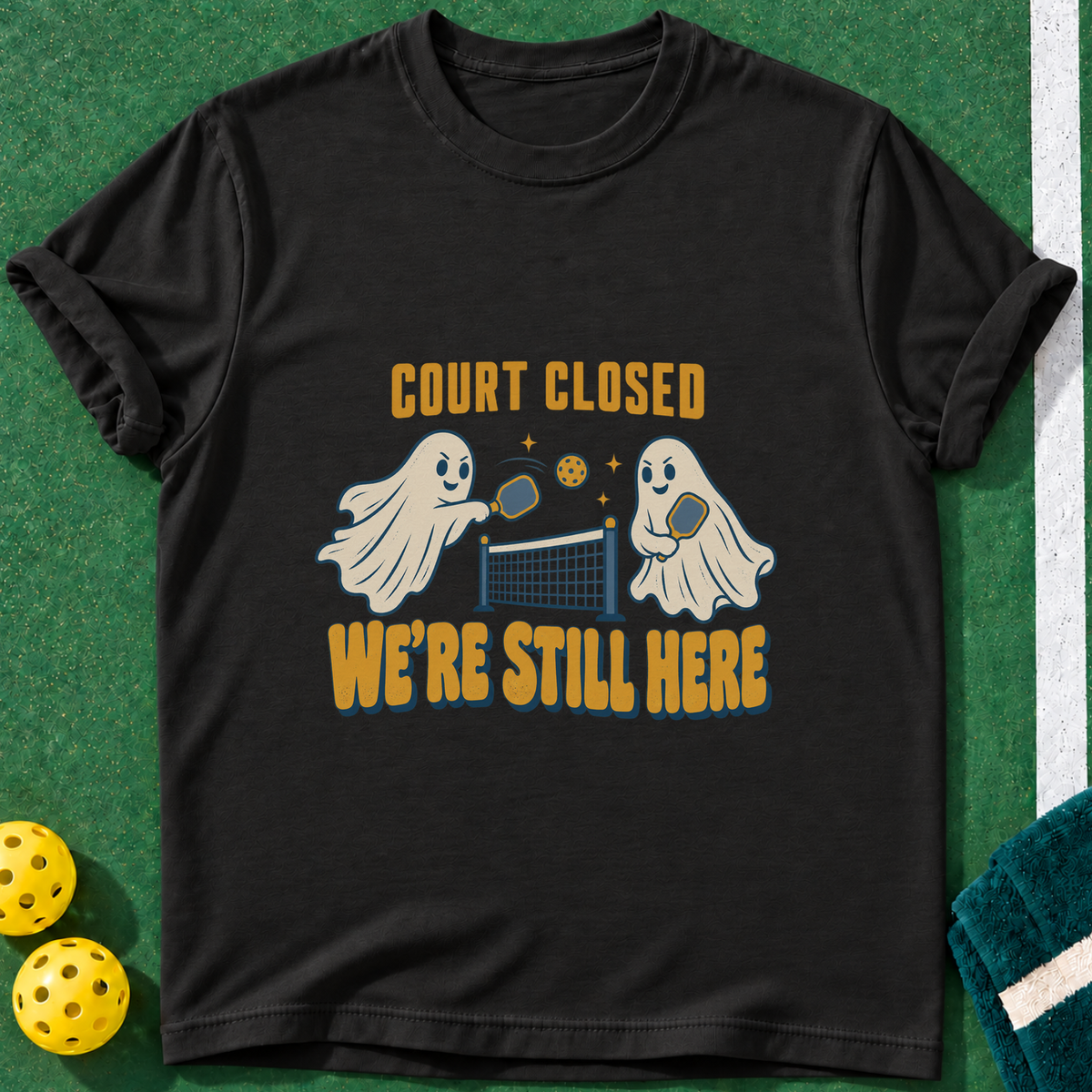 Court After Hours T-shirt | Black | final realistic custom mockup v2