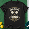 Old Guy Classic T-shirt | Black | final realistic custom mockup v2