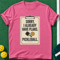 Already Planned T-shirt | Heather Berry | final realistic custom mockup v2