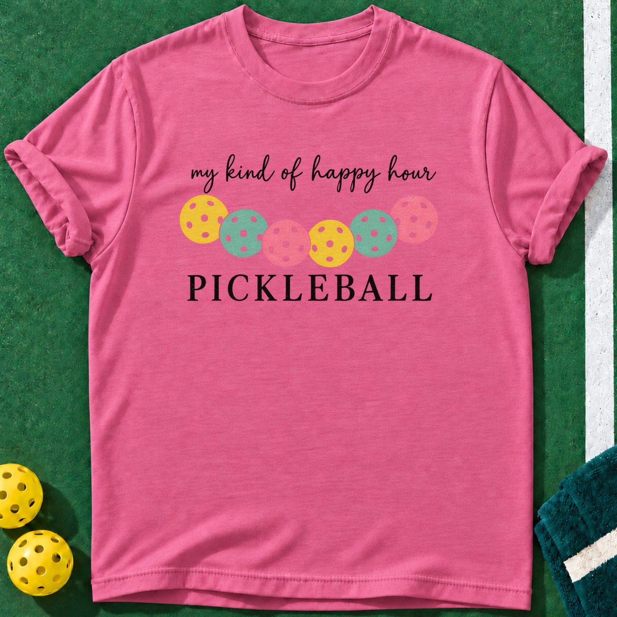 Rally Hour Begins T-shirts | Heather Berry | final realistic custom mockup v2