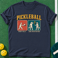 Long Rally Investigation T-shirt | Navy | final realistic custom mockup v2