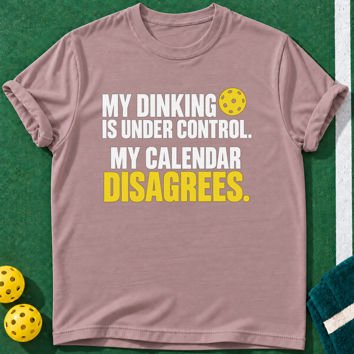 Controlled Dinking T-shirt | Paragon | final realistic custom mockup v2