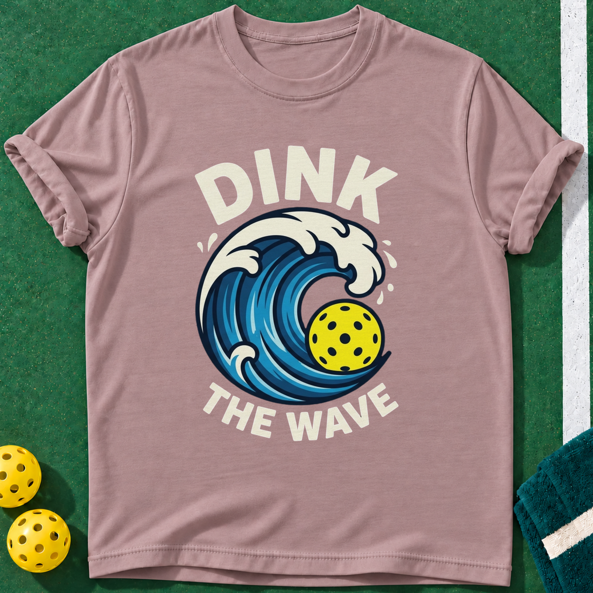 Dink The Wave T-shirt | Paragon | final realistic custom mockup v2