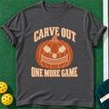Carve Another Game T-shirt | Dark Heather | final realistic custom mockup v2