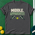Middle Apparently T-shirt | Dark Heather | final realistic custom mockup v2