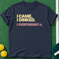 Came Saw Dinked T-shirt | Navy | final realistic custom mockup v2