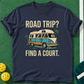 Find Any Court T-shirt | Navy | final realistic custom mockup v2