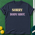 Pickleball Body T-shirt | Navy | final realistic custom mockup v2