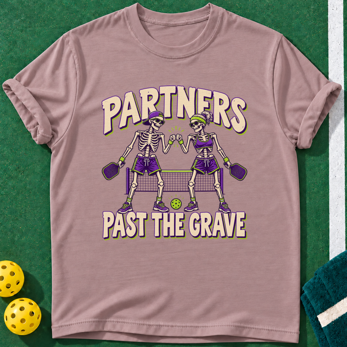 Partners Past Grave T-shirt | Paragon | final realistic custom mockup v2