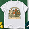 Night Shift Doubles T-shirt | White | final realistic custom mockup v2