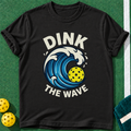 Dink The Wave T-shirt | Black | final realistic custom mockup v2