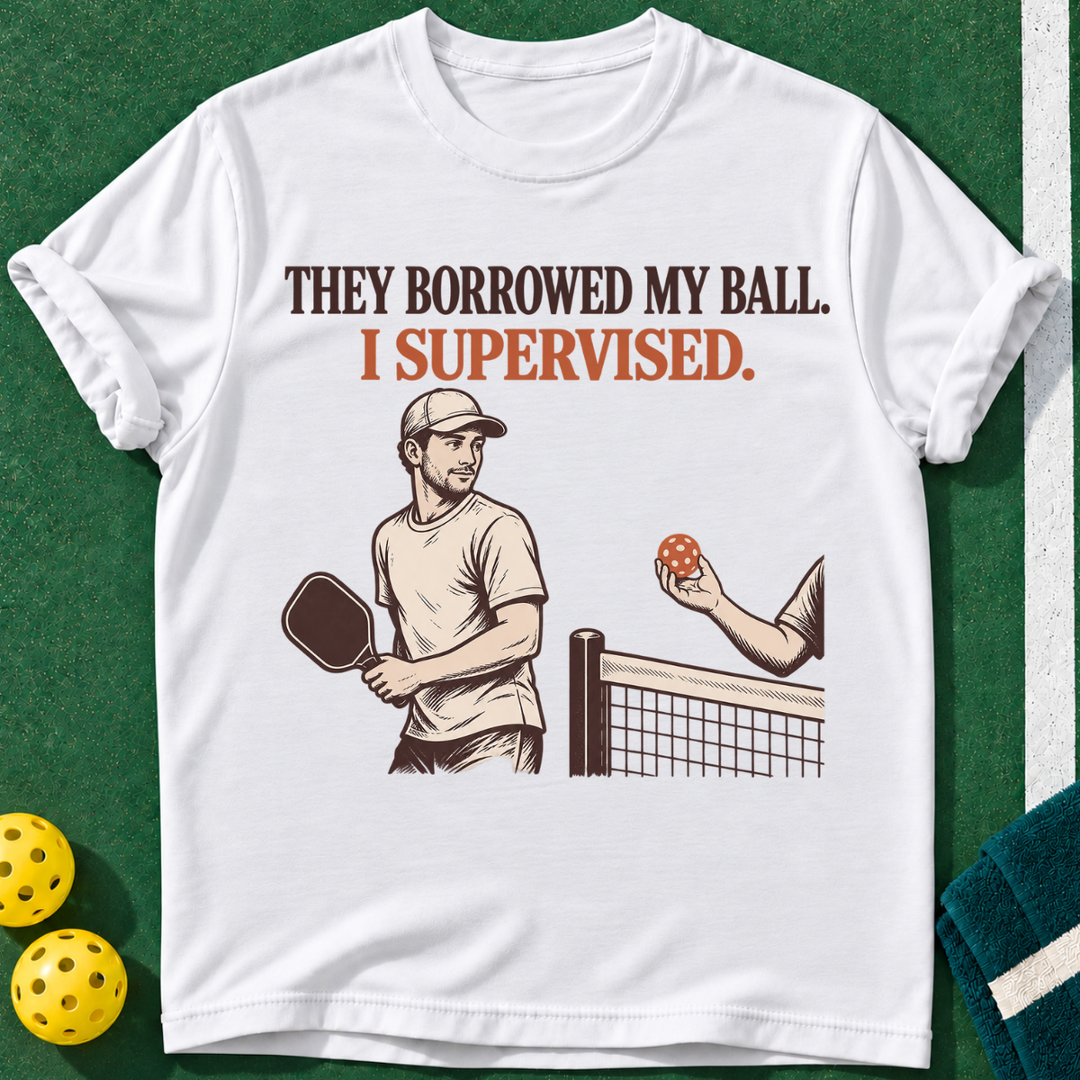 Ball Supervision Pickleball T-Shirt