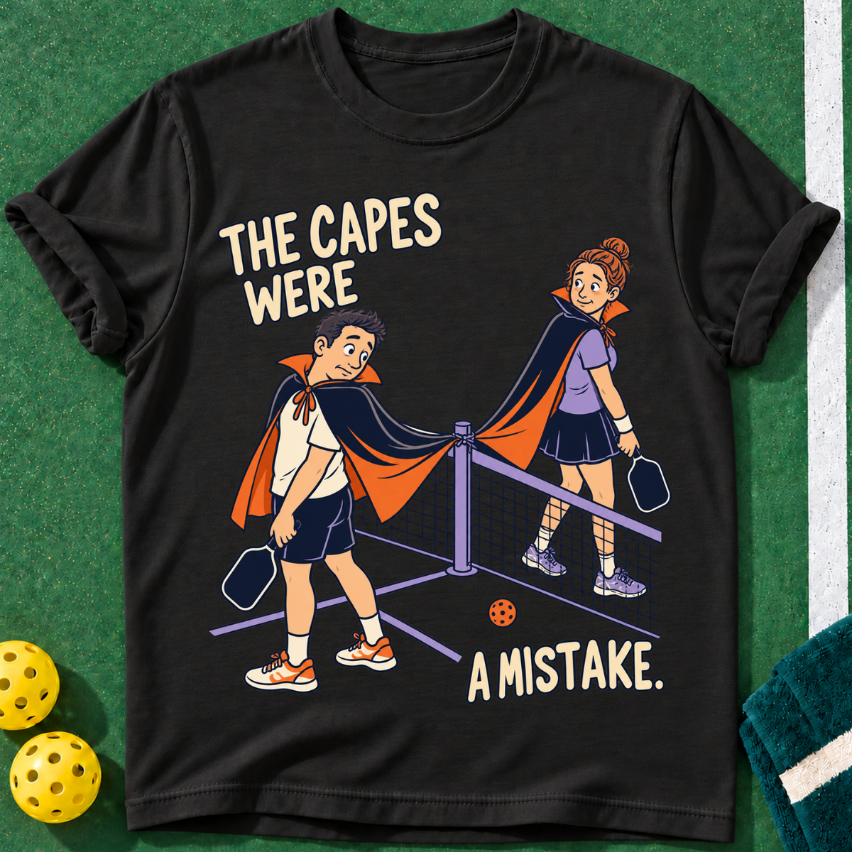 Cape Mistake Pickleball T-Shirt