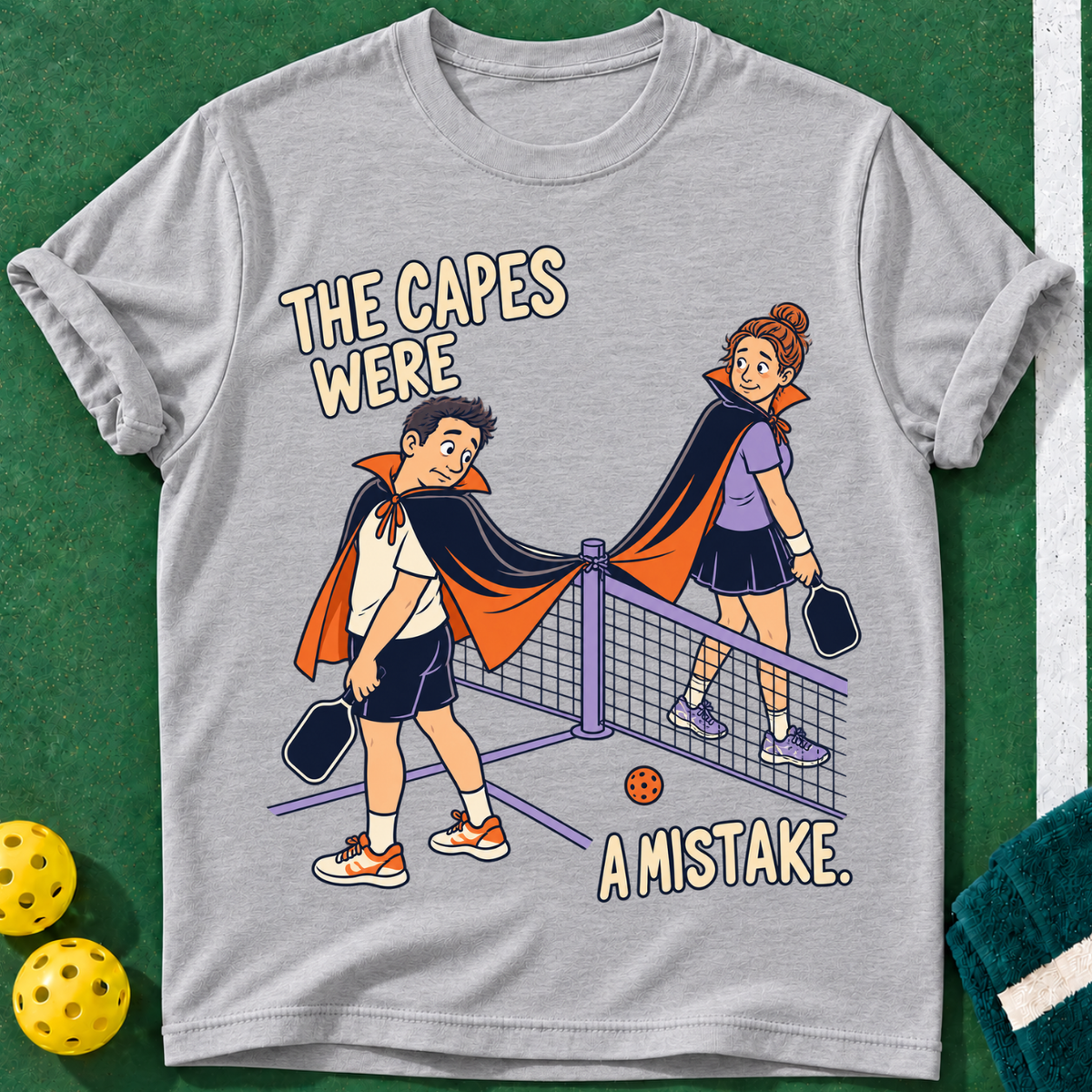 Cape Mistake Pickleball T-Shirt