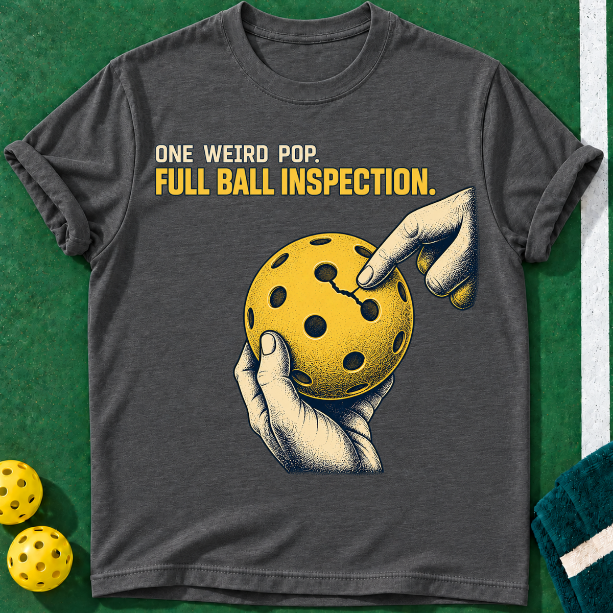 Ball Inspection Pickleball T-Shirt