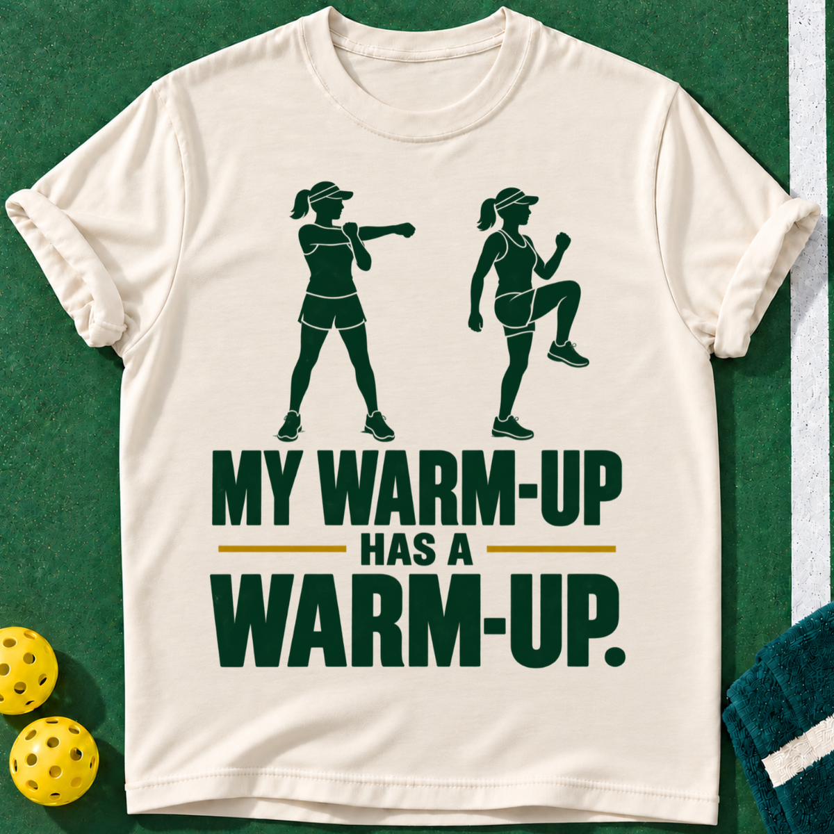 Custom Shopify mockup 2026-09-29 | My Warmup T-shirt | Natural