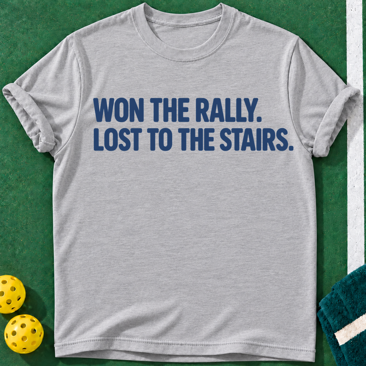 Rally Stairs Pickleball T-Shirt