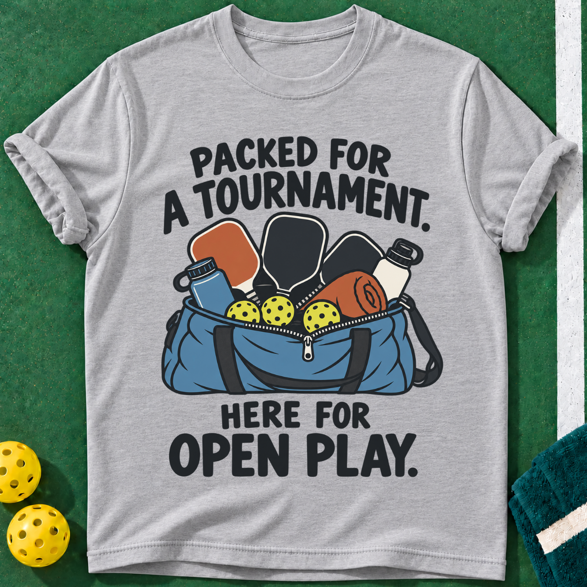 Tournament Packing Pickleball T-Shirt