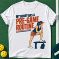 Custom Shopify mockup 2026-09-29 | My Hobby T-Shirt | White